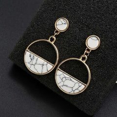 Newest Fashion Women Stud Earrings Unquie Design Geometric Ear Jewelry Wholesale And Dropshipping