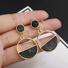 Newest Fashion Women Stud Earrings Unquie Design Geometric Ear Jewelry Wholesale And Dropshipping