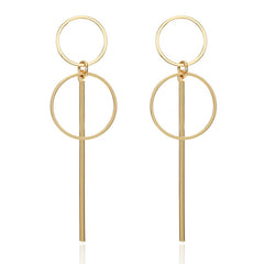 Fashion Statement Earrings 2018 Big Geometric earrings For Women Hanging Dangle Earrings Drop Earing modern Jewelry