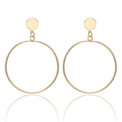 Fashion Statement Earrings 2018 Big Geometric earrings For Women Hanging Dangle Earrings Drop Earing modern Jewelry