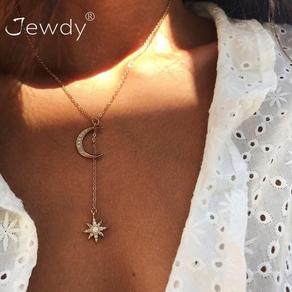 26 Styles Boho Shell Pendant Necklace for Women Long Chain Round Charm Statement Choker 2019 Collares Necklace Wedding Jewelry