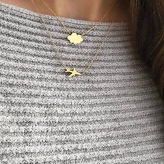 26 Styles Boho Shell Pendant Necklace for Women Long Chain Round Charm Statement Choker 2019 Collares Necklace Wedding Jewelry